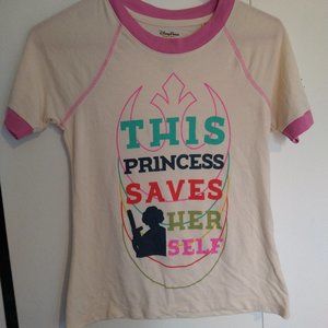Disney Star Wars Princess shirt, XS